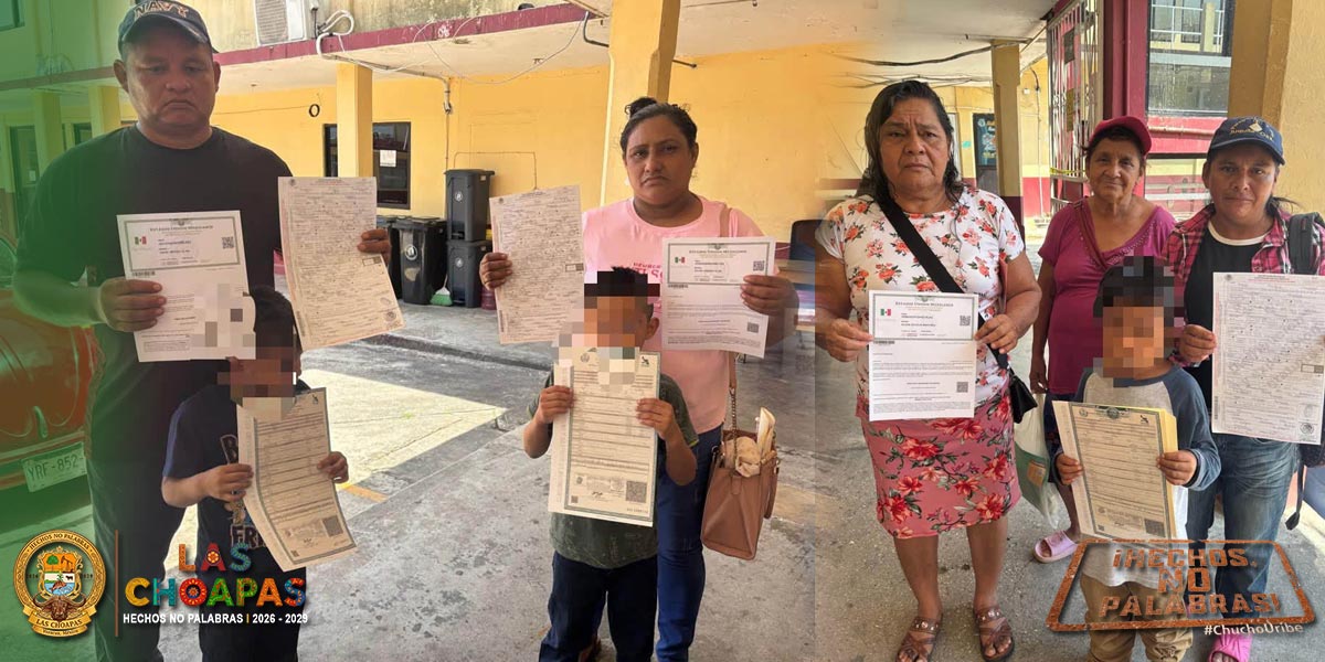 Se realiza gestión y seguimiento para apoyar a familias cuyos niños no contaban con certificado de nacimiento.