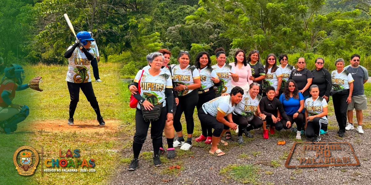 En el ejido Malpasito se llevó a cabo un encuentro deportivo de softbol