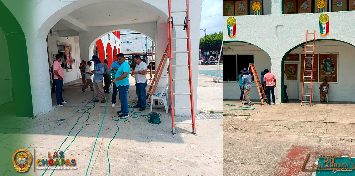 LAS CHOAPAS SE PREPARA PARA LAS FIESTAS PATRIAS | HECHOS, NO PALABRAS