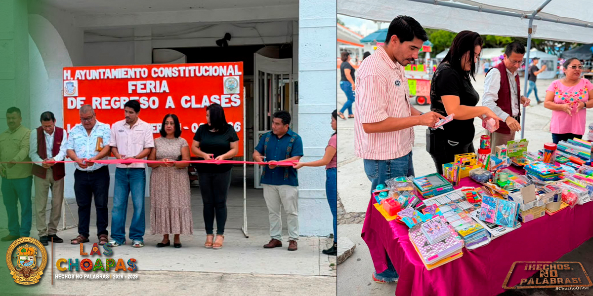 🎒📚 INAUGURACIÓN DE LA FERIA DE REGRESO A CLASES 2026