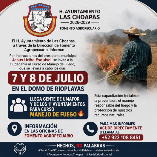 Curso de Manejo de Fuego
