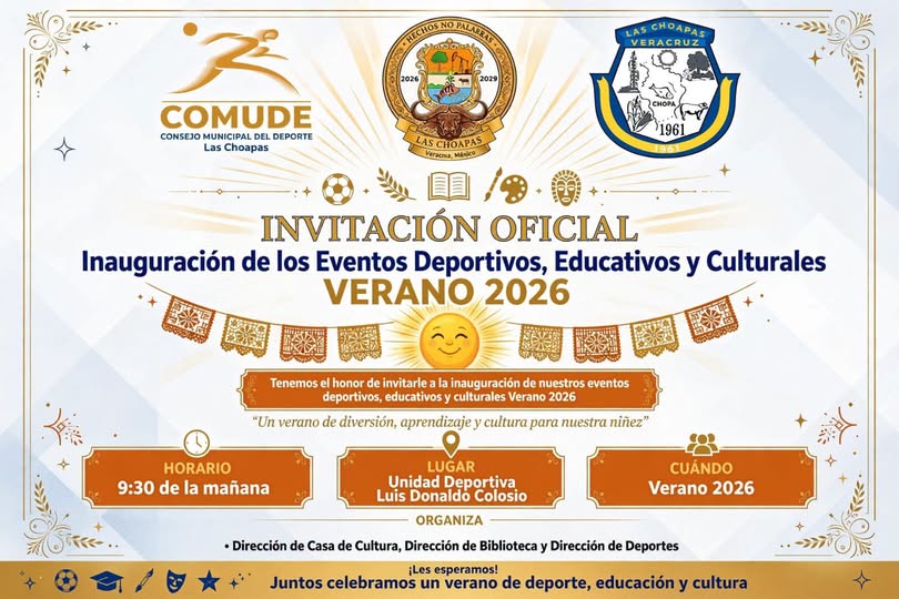Eventos Deportivos, Educativos y Culturales Verano 2026