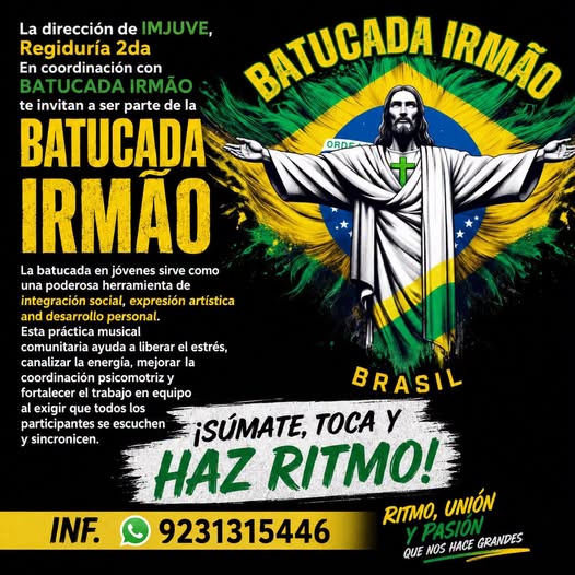 ¡Únete a Batucada Irmão! | Hechos, No Palabras