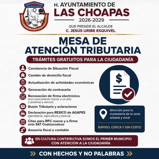 Mesa de Atención Tributaria | Hechos, No Palabras