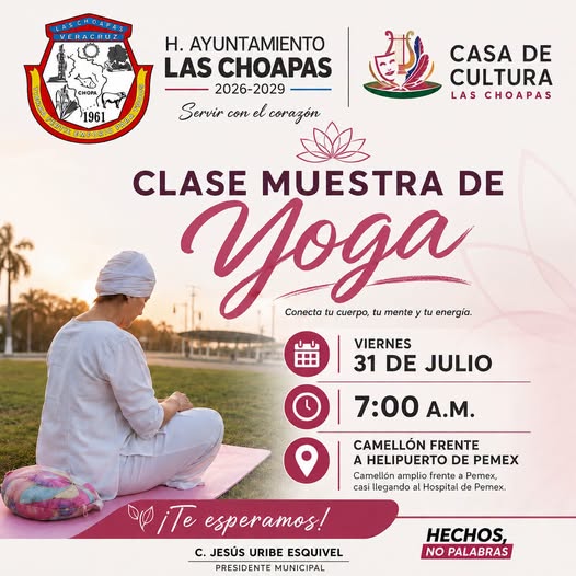 Clase muestra de yoga!!!