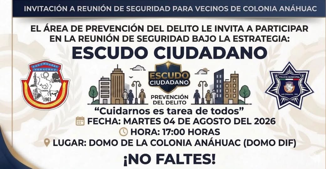 Escudo Ciudadano | Col. Anahuac
