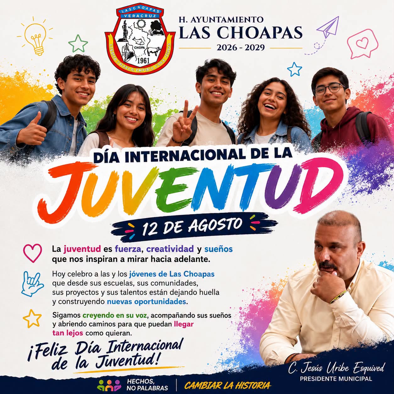 DIA INTERNACIONAL DE LA JUVENTUD