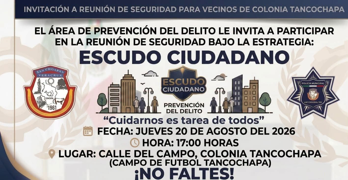 ESCUDO CIUDADANO COL. TANCOCHAPA