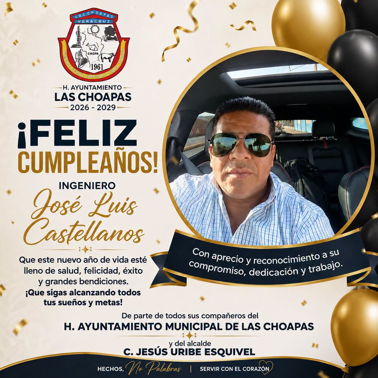 FELIZ CUMPLEAÑOS JOSE LUIS