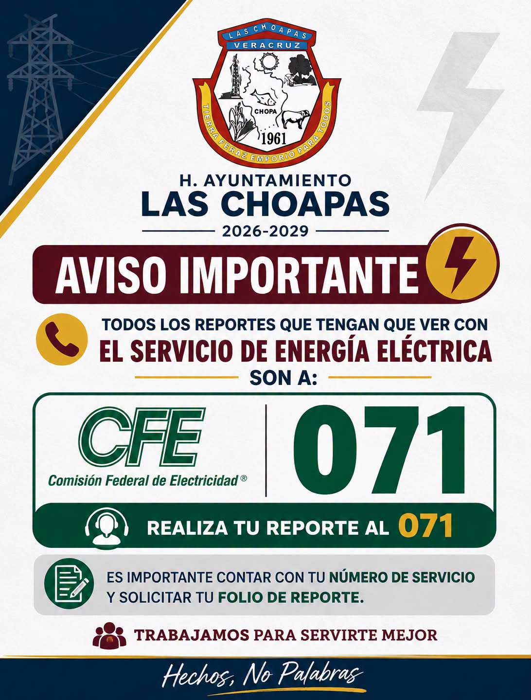 REPORTES CFE