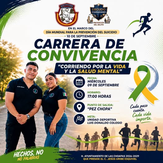  CORRIENDO POR LA VIDA Y LA SALUD MENTAL