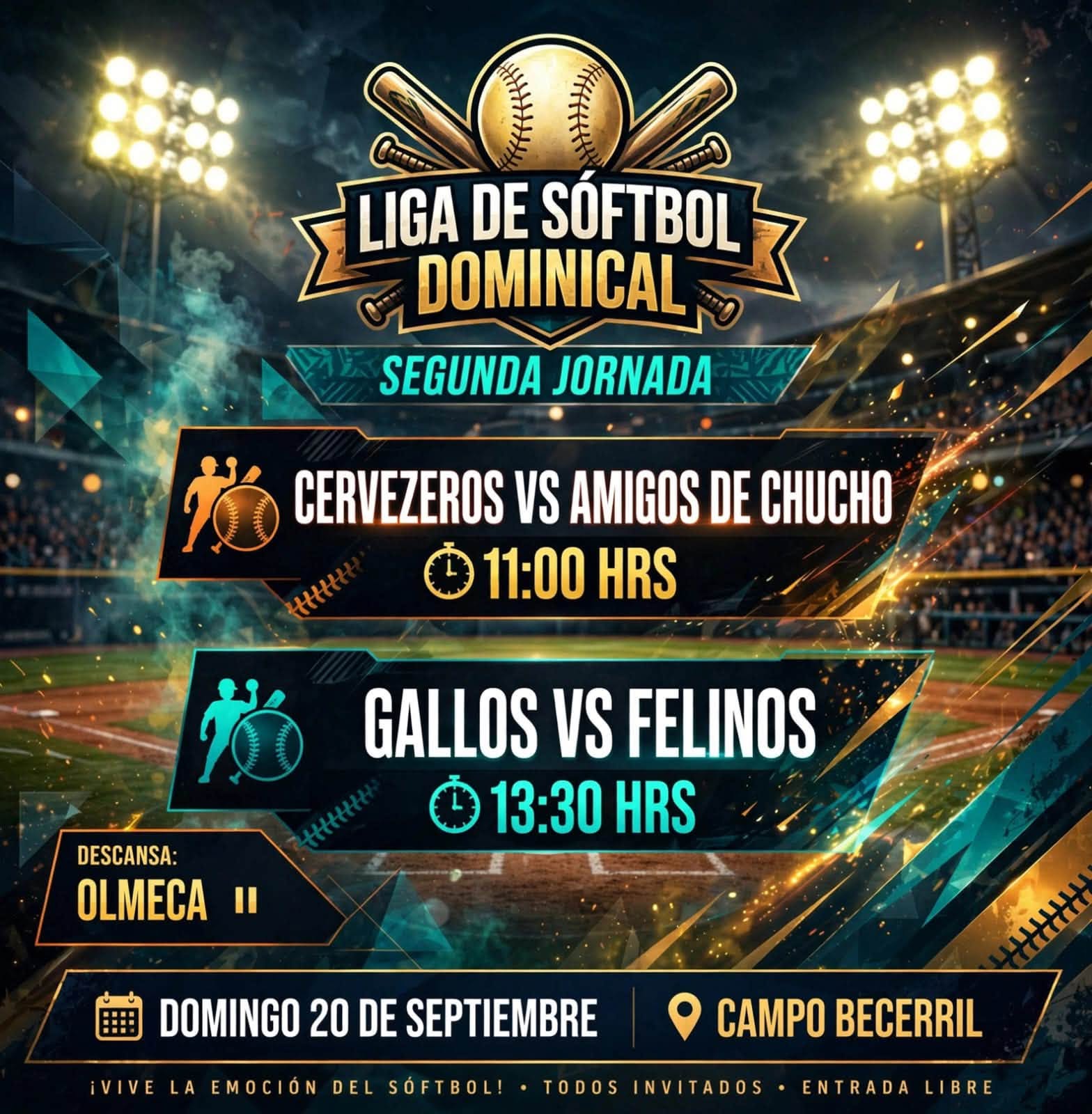 AGENDA DEPORTIVA EN LAS CHOAPAS | DEL 18 AL 20 DE SEPTIEMBRE