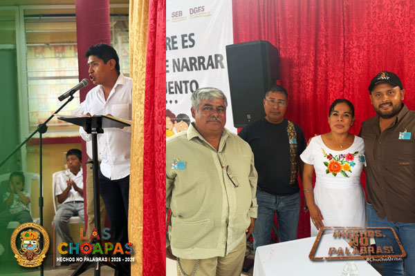 Se realización del Festival Estatal de Narraciones  en la Telesecundaria Nicolás Bravo.