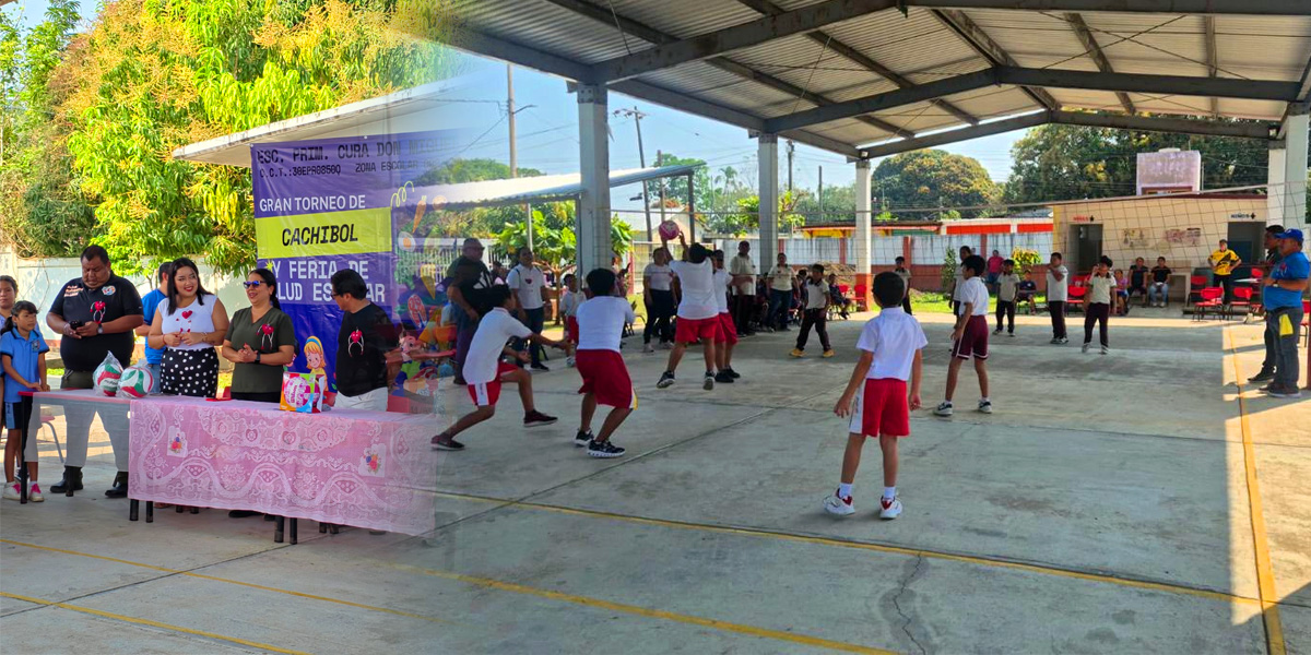 Se llevó a cabo un encuentro deportivo de zonas y sectores de escuelas primarias en nuestro municipio.