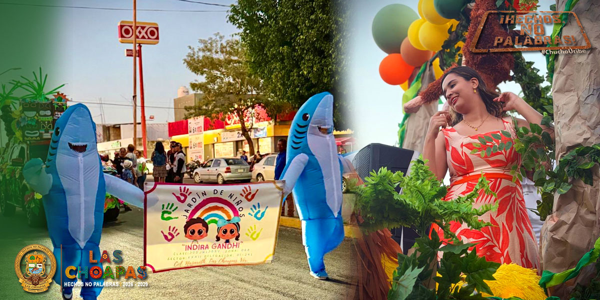 Así celebramos la llegada de la primavera en Las Choapas.